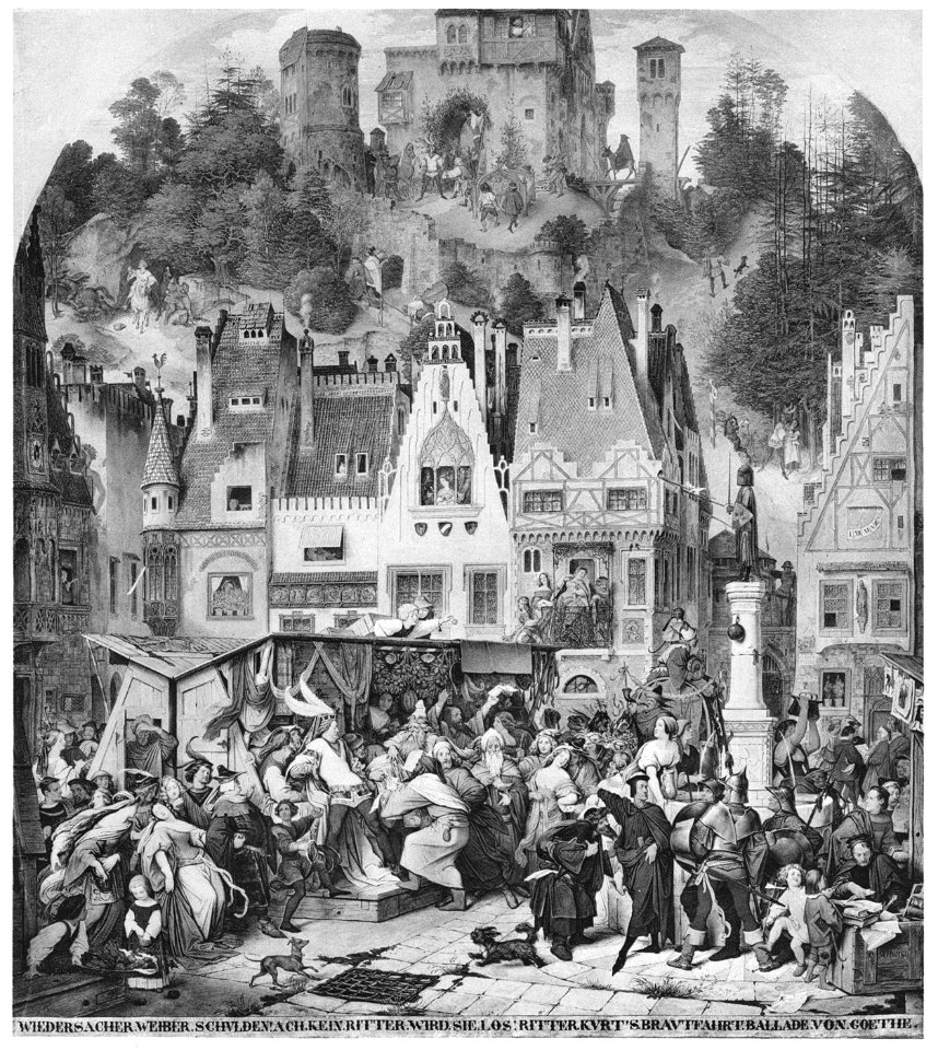 Moritz von Schwind Ritter Kurts Brautfahrt