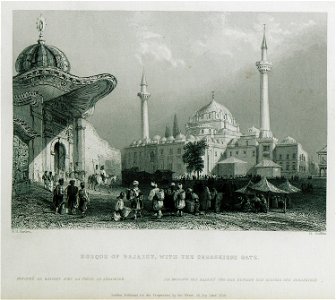 Mosque of Bajazet, with the Seraskier's Gate - Pardoe Julia - 1838