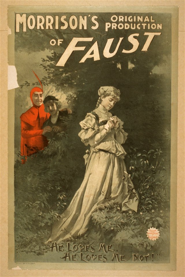 Morrison's original production of Faust LCCN2014636170