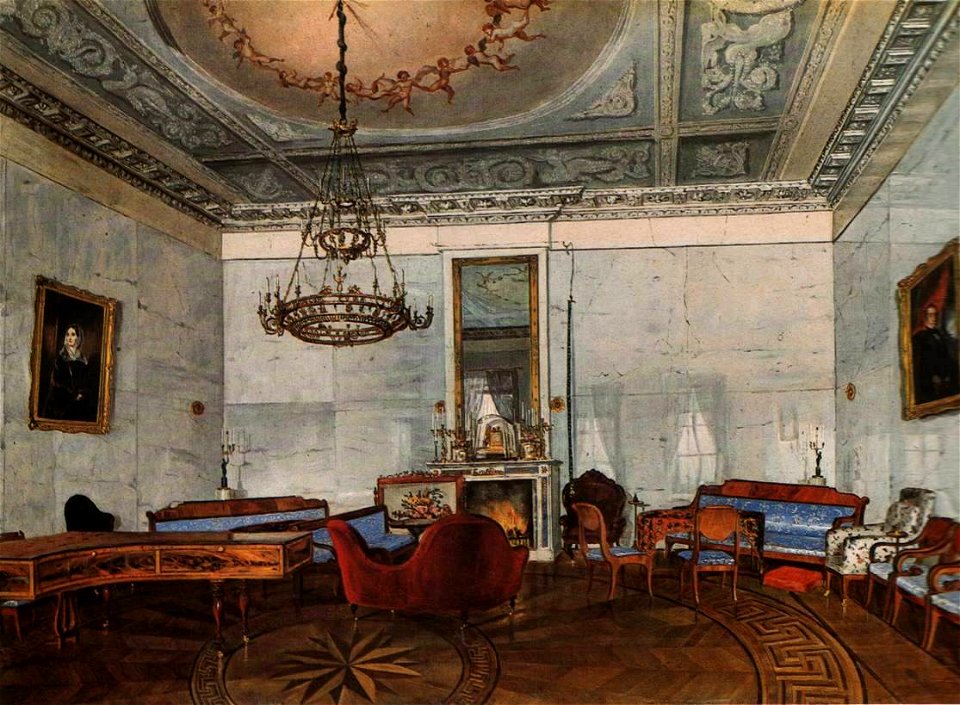 Moscow Malaya Dmitrovka Street Interior