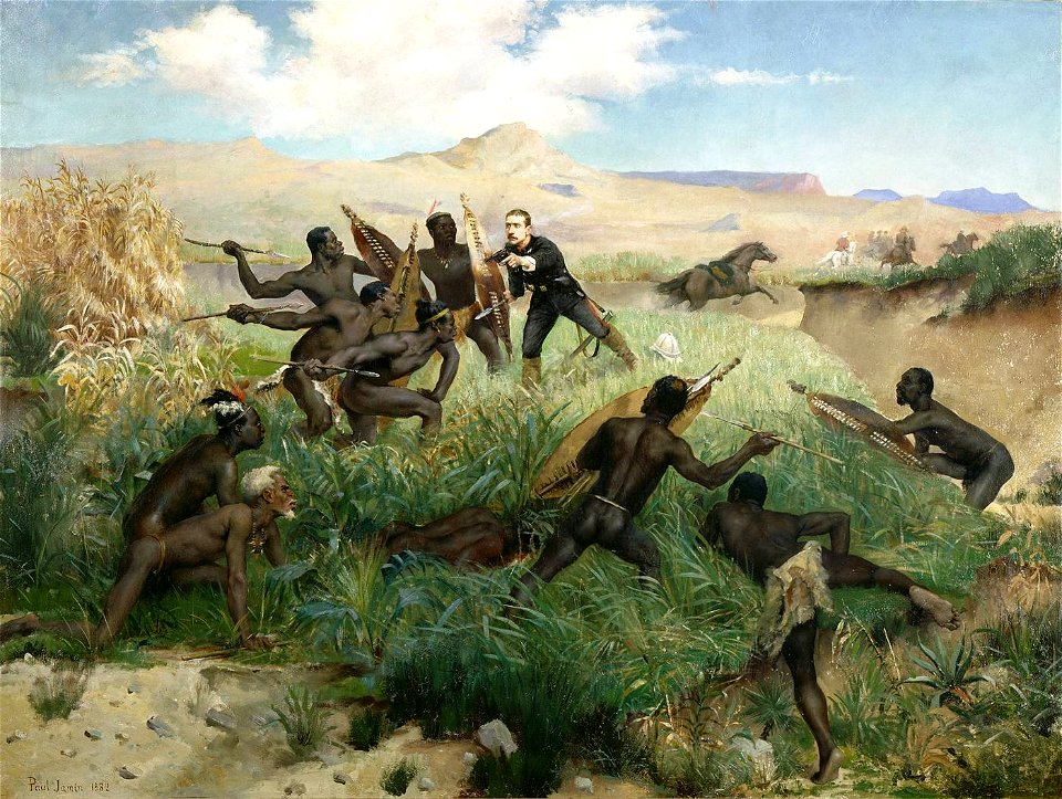 Mort du prince imperial