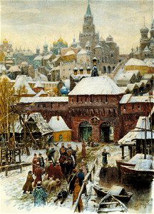 Moscow. End of XVII century