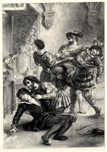Mort d'Hamlet (Act.V Sc.II) (Death of Hamlet) (BM 1911,0412.180 1)