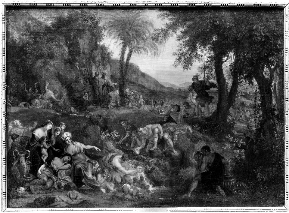 Moses Striking the Rock (Victor-Honoré Janssens) - Nationalmuseum - 17485