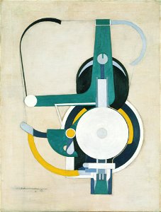 Morton Livingston Schamberg - Painting (formerly Machine) - 1941.673 - Yale University Art Gallery. Free illustration for personal and commercial use.