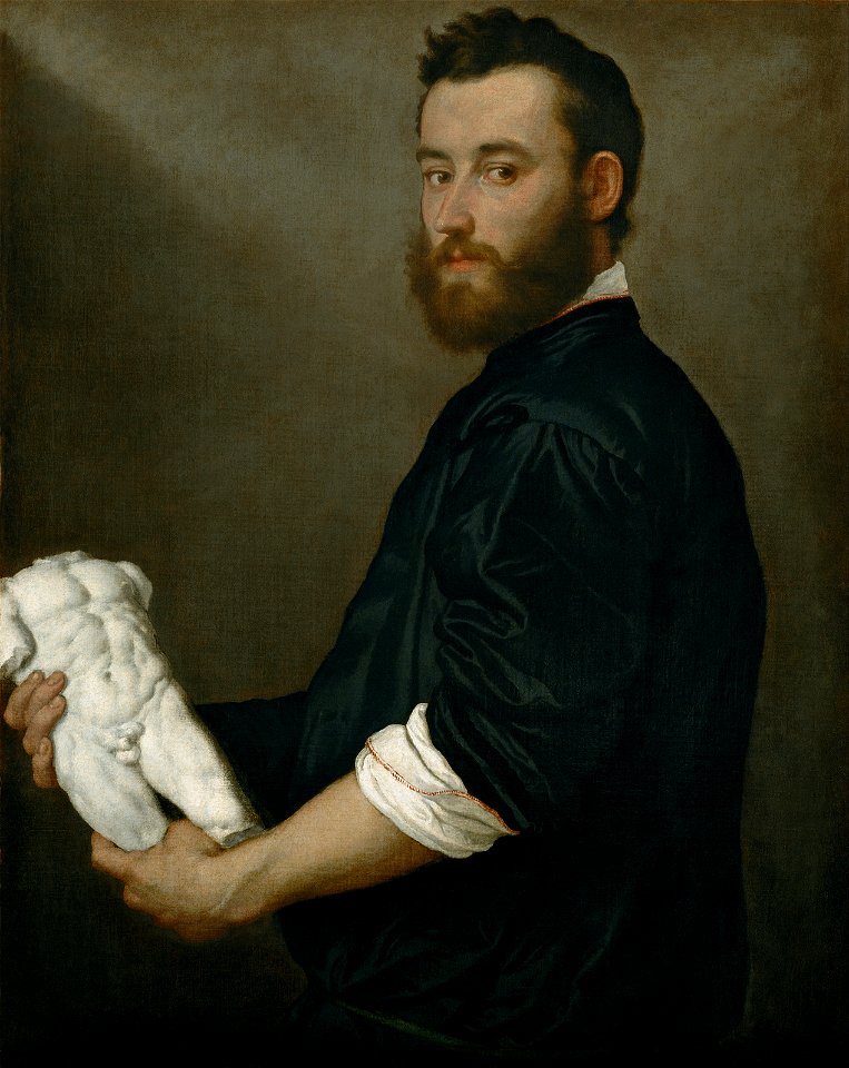 Giovanni Battista Moroni - The Sculptor Alessandro Vittoria - Google Art Project
