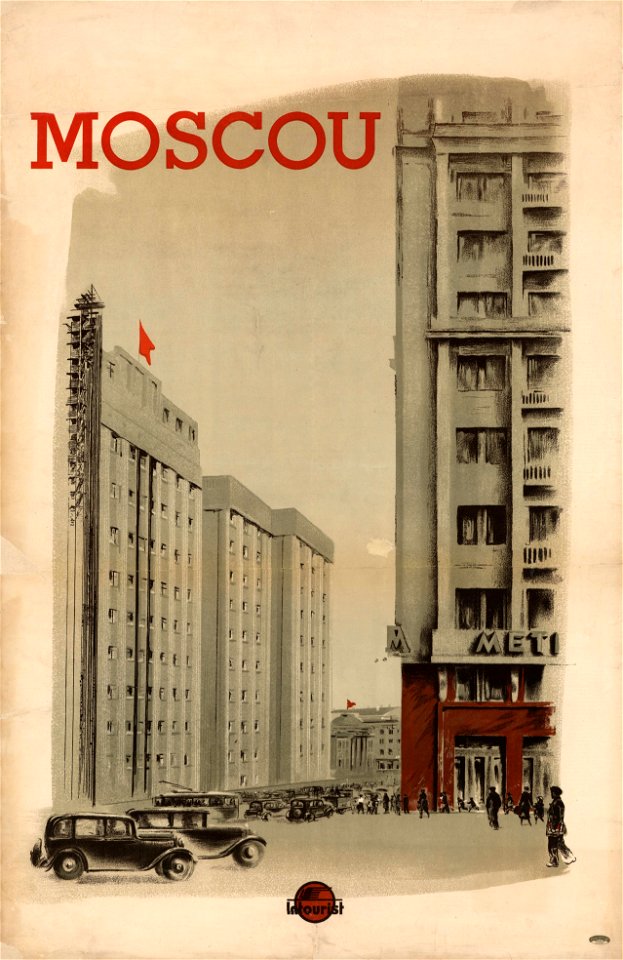 Moscou (Travel poster)