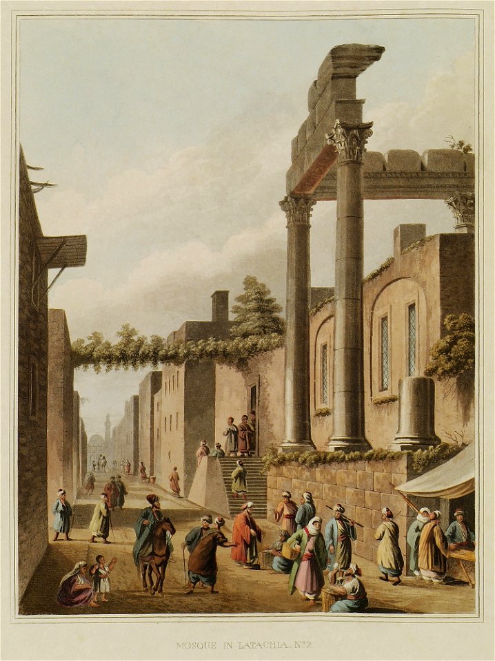 Mosque in Latachia, No 2 - Mayer Luigi - 1810