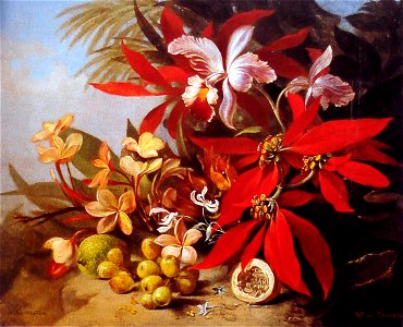 Agostinho José da Mota - Flores - c 1873