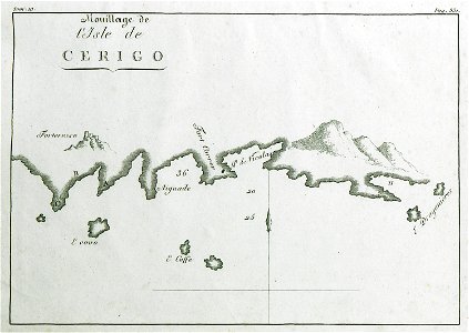 Mouillage de l'isle de Cerigo - Grasset De Saint-sauveur André - 1800