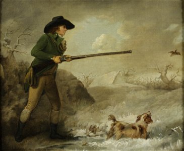 Shooting, Winter by George Morland, c. 1785-90