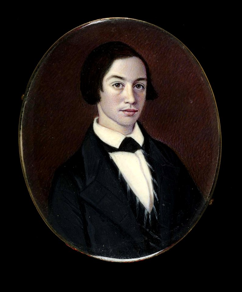 Moses B. Russell - Portrait of a Gentleman - 1999.27.44 - Smithsonian American Art Museum