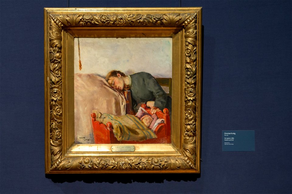 Mother and Child - Mor og barn - Christian Krohg - IMG 9794- national gallery oslo
