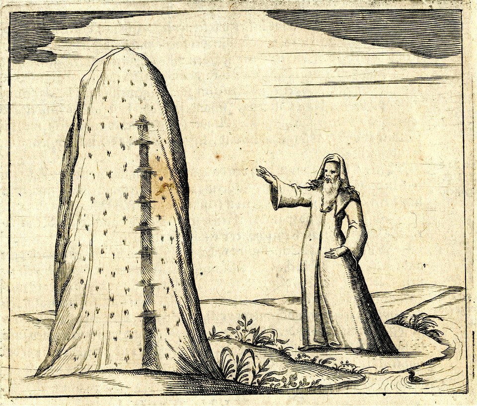 Moses' rock on Mount Sinai - Breuning Von Buchenbach Hans Jacob - 1612