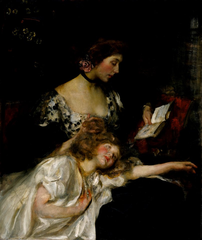 Mother and Child (Lady Shannon and Kitty)-1929.6.109 1
