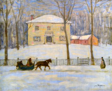 Morrice-La veille maison Holton a Montreal