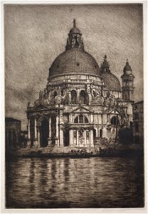 Mortimer Menpes (British, 1860-1938) - Santa Maria Della Salute ^2 - 1996.222 - Cleveland Museum of Art