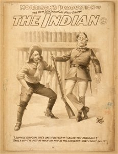 Morrision's production of the new sensational melo-drama, The Indian LCCN2014636237