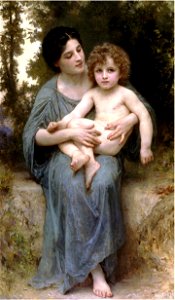 Mother and child Bouguereau