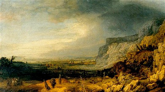 Mountainous Landscape c1620-1630 Hercules Seghers