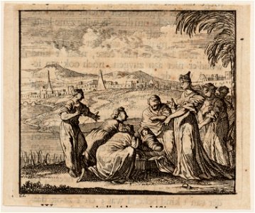 Mozes gevonden door de dochter van de farao, objectnr A 47803