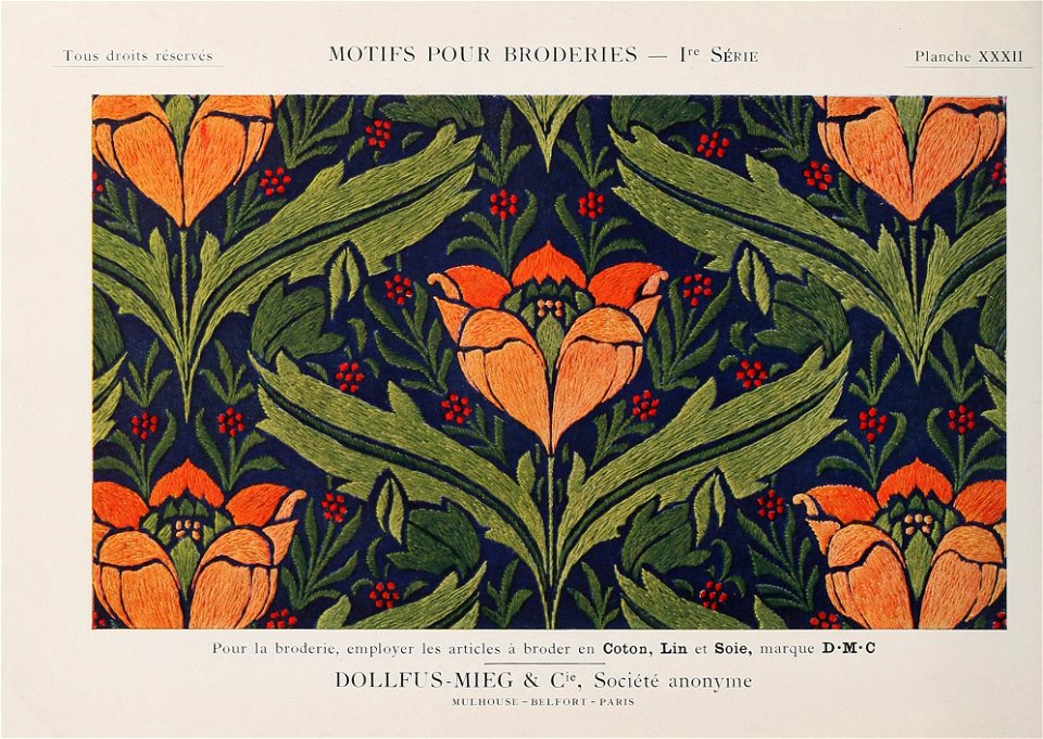 Motifs pour Broderies - 1re série - Planche 32