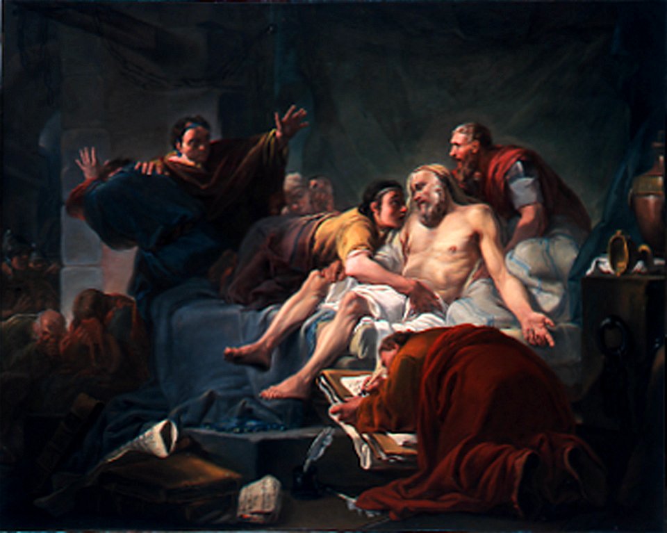 Mort de Socrate-Alizard