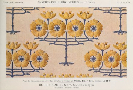 Motifs pour Broderies - 1re série - Planche 25