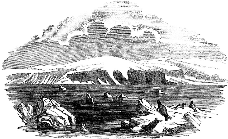 Mount Haddington - Cape Gage-Voyage Southern and Antarctic Regions-2-1847-0431