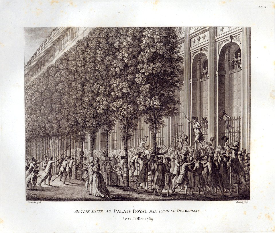 Motion faite au Palais Royal