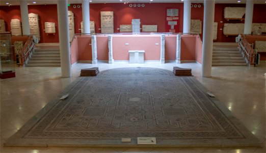 Mozaic pavement of a Roman villa