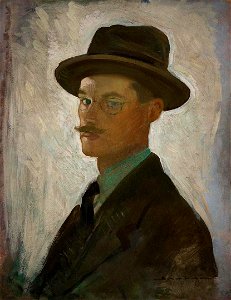 Morton Livingston Schamberg - Self-Portrait - 2011.5 - Crystal Bridges Museum of American Art