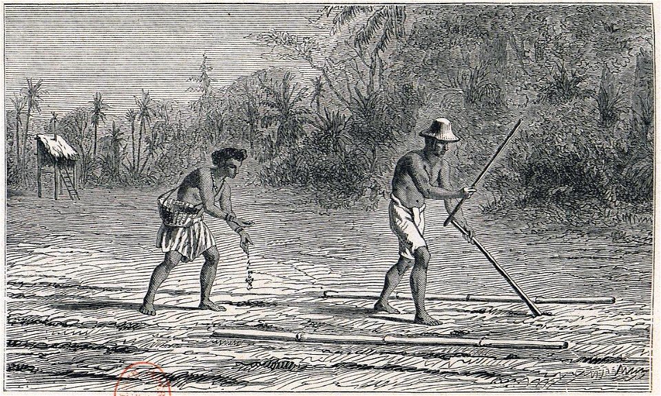 Mouhot - Voyage dans les royaumes de Siam, de Cambodge, de Laos et autres parties centrales de l'Indo-Chine, éd. Lanoye, 1868, planche 17