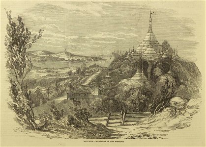 Moulmein, Martaban in the distance - ILN 1852-0327-0004