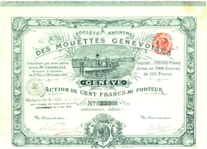 Mouettes Genevoises 1897