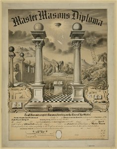 Master Masons diploma LCCN2003680558