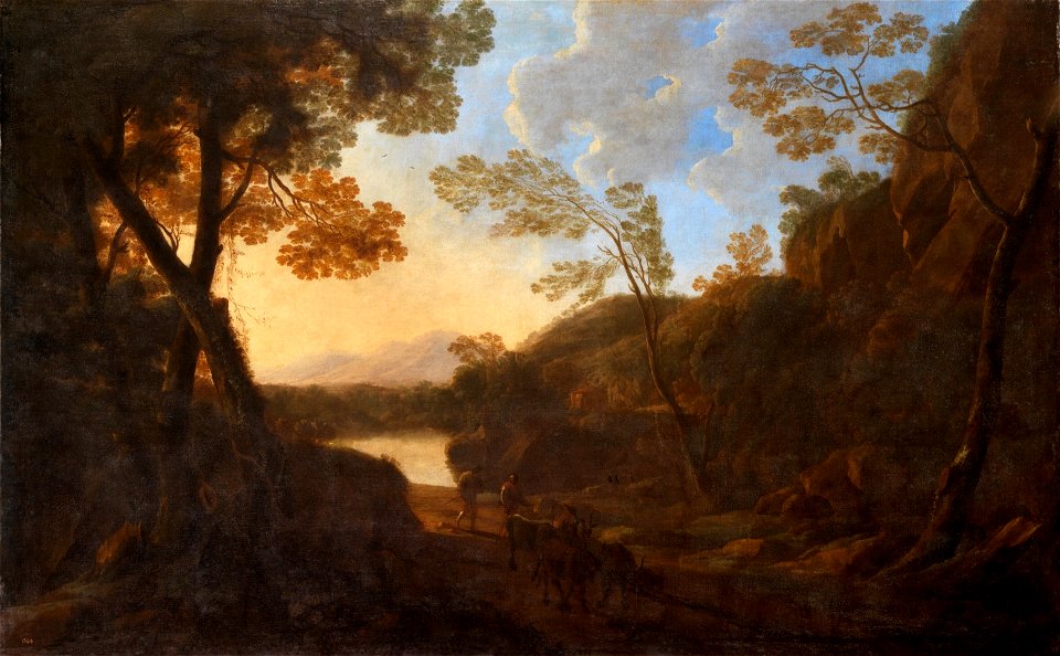 Mountain Pass by Jan Both Museo del Prado P005451