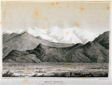 Mount Olympus - Clarke Edward Daniel - 1816