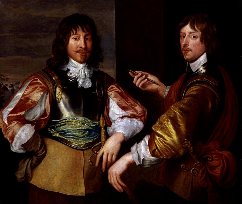 Mountjoy Blount, 1st Earl of Newport; George Goring, Baron Goring by Sir Anthony Van Dyck