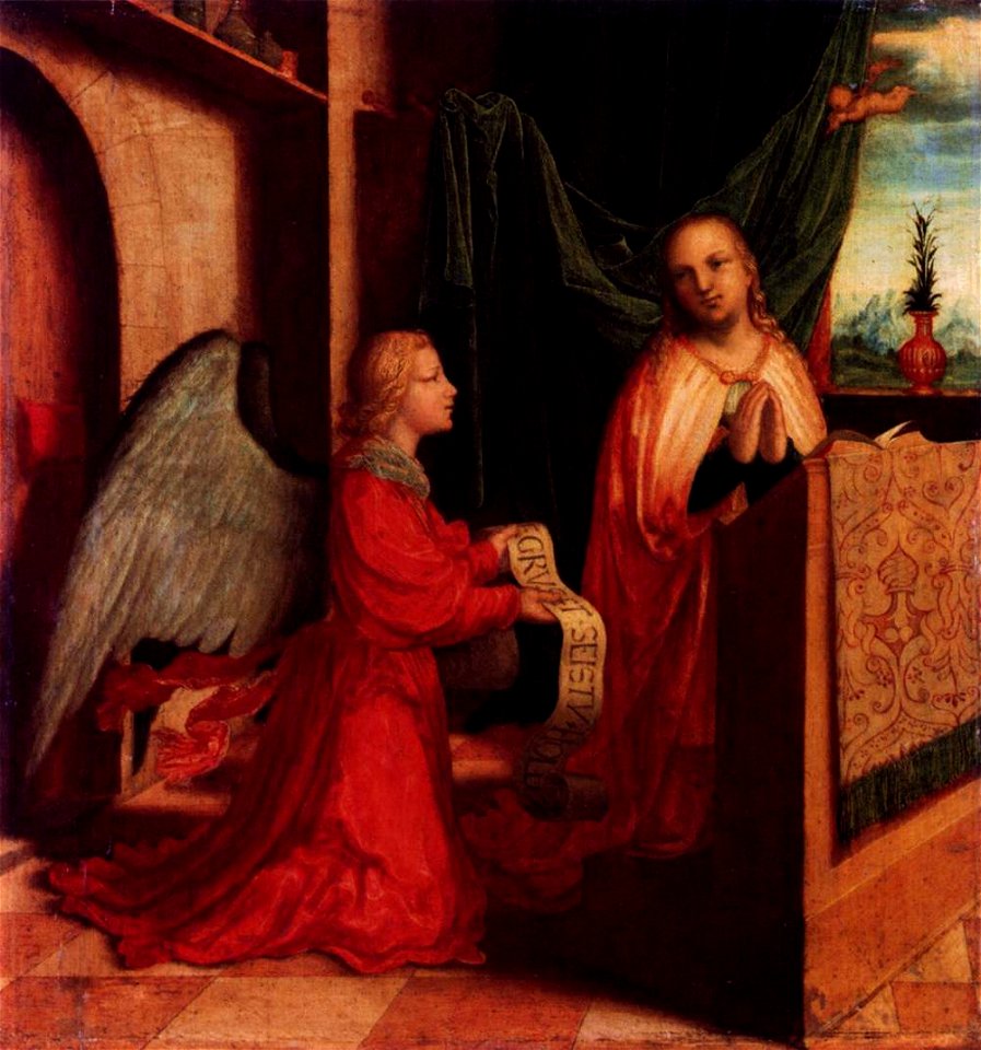 Master Of Ab Monogram - The Annunciation - WGA14360