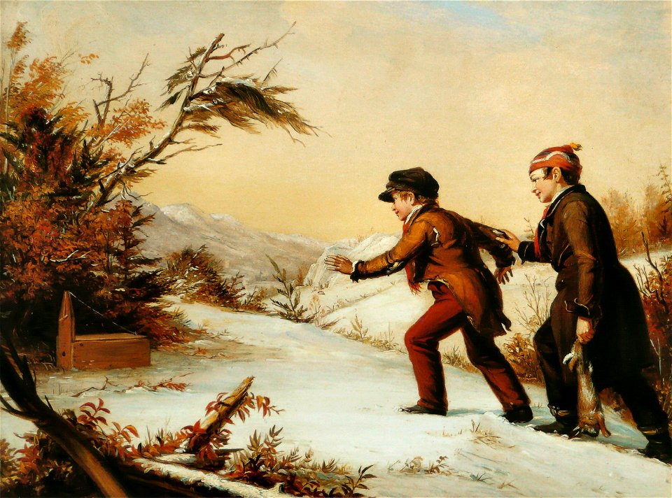 William Sidney Mount - Le Piège