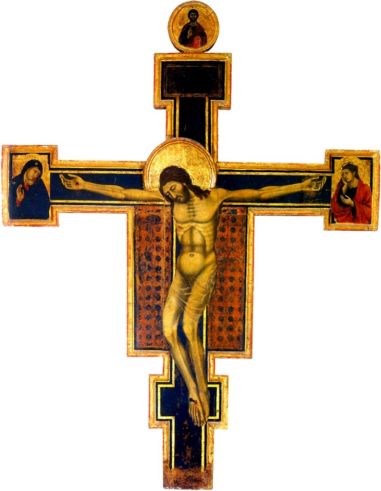 Master of Citta di Castello, Crucifix. ca. 1320. Madonna delle Grazie, Montecorboli