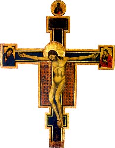 Master of Citta di Castello, Crucifix. ca. 1320. Madonna delle Grazie, Montecorboli