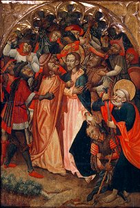 Master of Retascón - The Kiss of Judas - Google Art Project