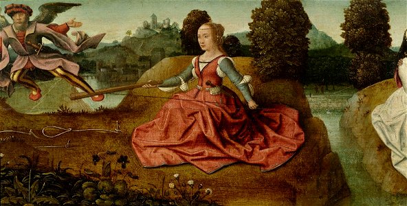 Meister von Frankfurt - Allegorie der Liebe (Detail 1)
