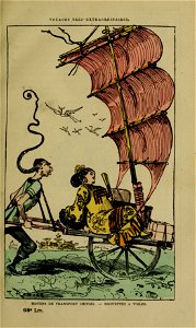 Moyens de transport chinois - brouettes à voiles