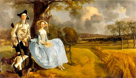 Mr and Mrs Andrews 1748-49