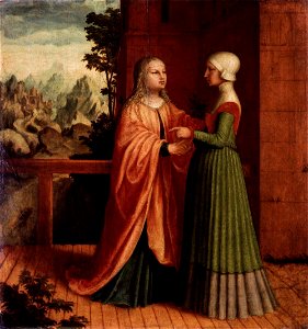 Master Of Ab Monogram - The Visitation - WGA14361