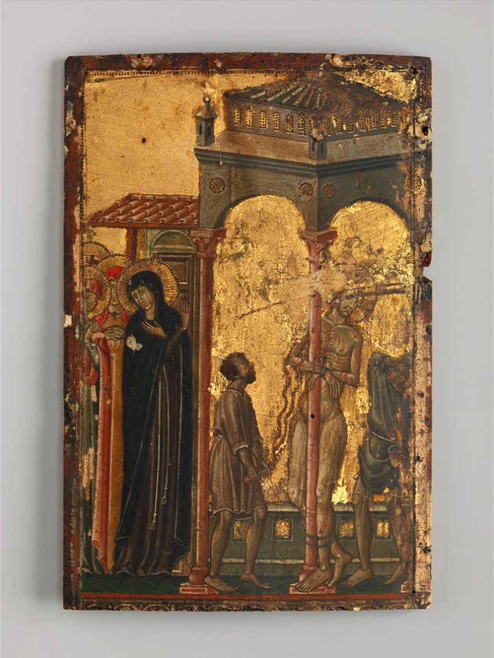 Master of Forlì - Flagellazione - Metropolitan Museum - NewYork