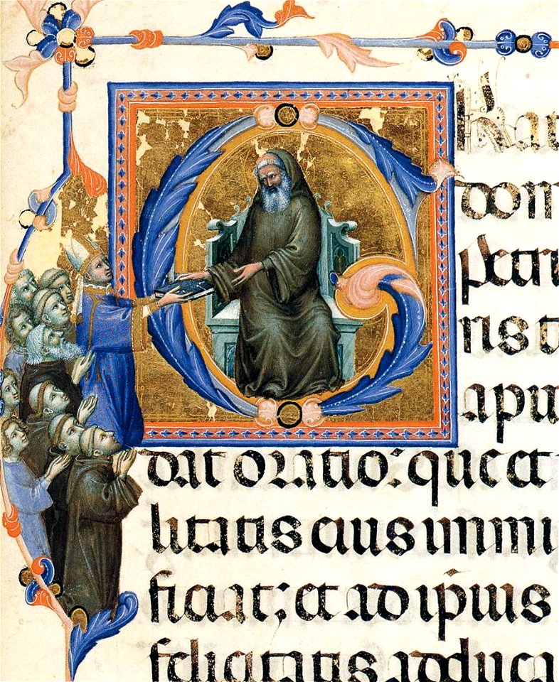 Codex of St George (Folio 123r), Master of the Codex of Saint George, between 1325 and 1330